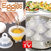 Формочки для варки яиц без скорлупы Eggies