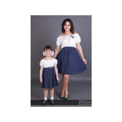 Комплект платьев Family Look для мамы и дочки (цена за оба платья!)