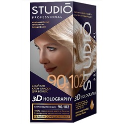 БИГ, Стойкая крем-краска для волос Studio цвет платиновый блондин 50 мл БИГ
