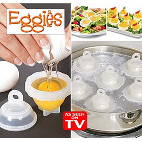 Формочки для варки яиц без скорлупы Eggies