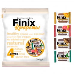 Фруктовые конфеты Finix Candy Микс 4 вкуса 200гр