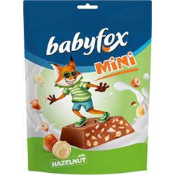 «BabyFox», конфеты шоколадные mini с фундуком, 120 г