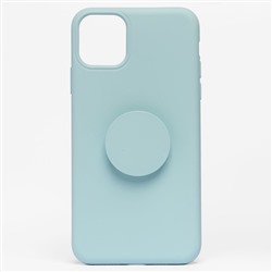 Чехол-накладка с попсокетом для "Apple iPhone 11 Pro Max"(gray)