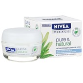 NIVEA Увлажняющий дневной крем "Pure &Natural" (НОВЫЙ крем для лица)