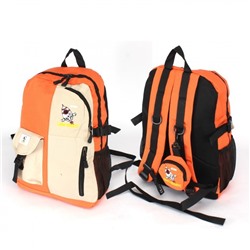 Рюкзак молодежный SXL-2196,   1отд,  5внеш+3внут/карм,  оранжевый 239045